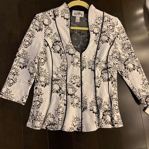 Joseph Ribkoff front full zip jacket…..NWT